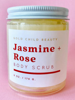 Gold Child Beauty Jasmine + Rose Sugar Scrub