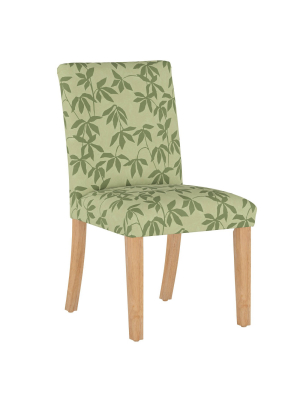 Dining Chair Lyanna Floral Sage Tonal - Cloth & Company