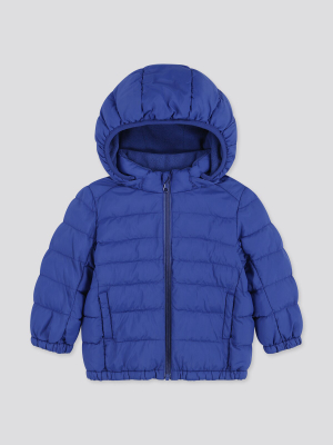 Toddler Light Warm Padded Full-zip Parka