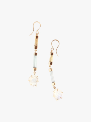 Limited Edition Gemstone Drop Earrings