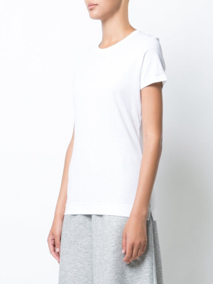 Short Sleeve Crewneck T-shirt In Pima Cotton