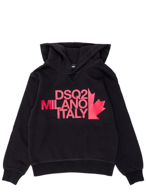 Dsquared2 Kids Logo Printed Hoodie