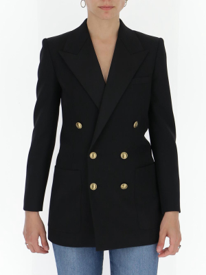 Saint Laurent Double-breasted Tuxedo Blazer