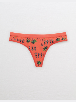 Aerie Cotton Thong Underwear