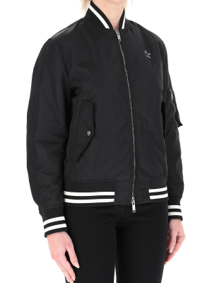 Valentino Vltnstar Padded Bomber Jacket