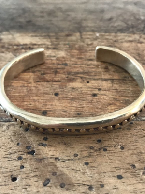 Brass Cuff Bracelet | Inverness