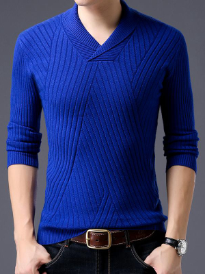 Pologize™ V-neck Slim Sweatshirt