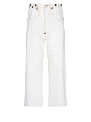 Junya Watanabe Contrast Stitching Pants