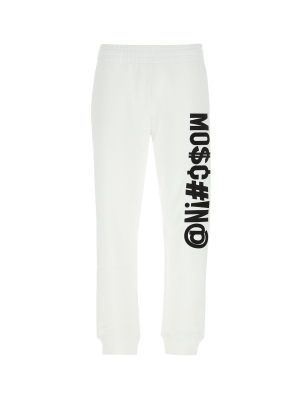 Moschino Logo Print Jogger Pants