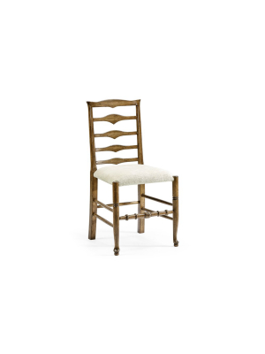 Triangular Ladderback Side Chair