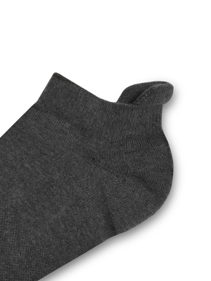 Women's Eco-friendly Ankle Socks | Dark Grey