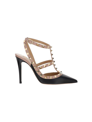 Valentino Garavani Rockstud Slingback Pumps