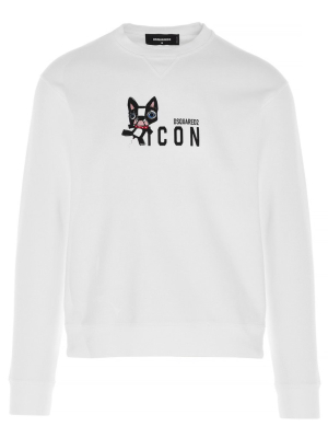 Dsquared2 Icon Logo Print Sweatshirt