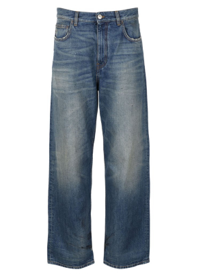 Balenciaga Wide-leg Denim Jeans