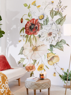 Shealeen Louise For Deny Wildflower Bouquet Wall Mural