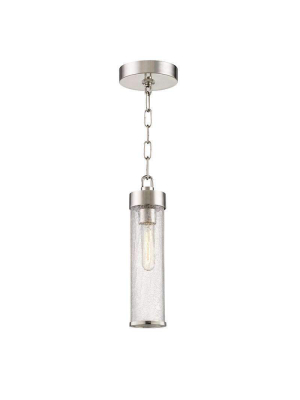 Soriano 1 Light Pendant Polished Nickel