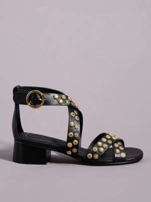 See By Chloe Studded Block Heels