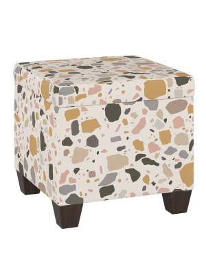 Fairland Storage Ottoman Terrazzo Mustard - Threshold™