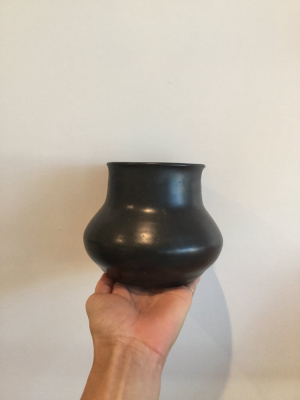 Matte Black Vase