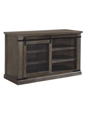 Danell Ridge Tv Stand Brown - Signature Design By Ashley