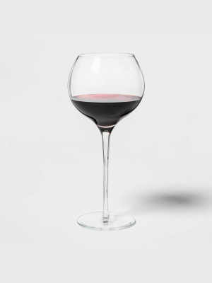 23.5oz 4pk Glass Ballooned Red Wine Glasses - Threshold™