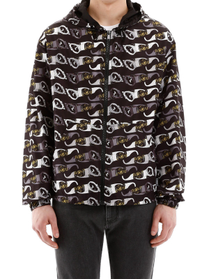 Versace Sunglasses Printed Jacket