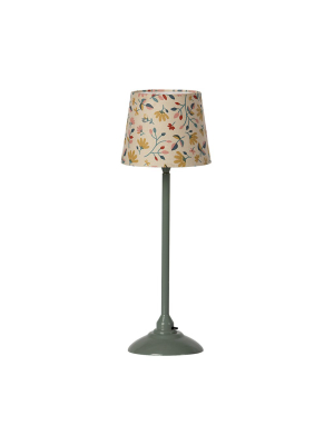 Miniature Floor Lamp, Dark Mint