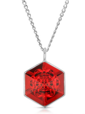 Siam Hexagon Pendant (18 Mm)