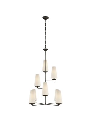 Fontaine Vertical Chandelier In Various Colors