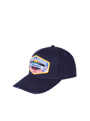 Dsquared2 Twins Of Canada Patch Baseball Cap