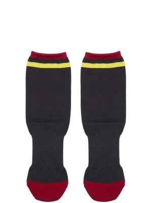 144 Yarns Super-dry Ivy Heel-smilie Socks