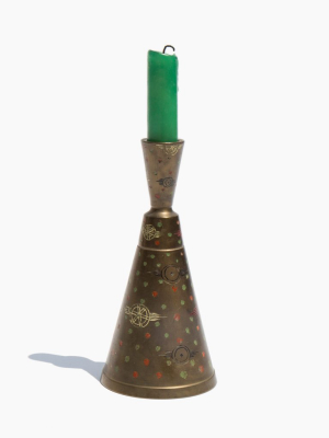 Primitive Candlestick Bell