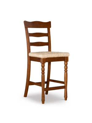 Kiley Rush Counter Height Barstool - Linon