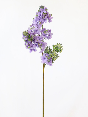 Lavender Artificial Lilac Flower - 25"