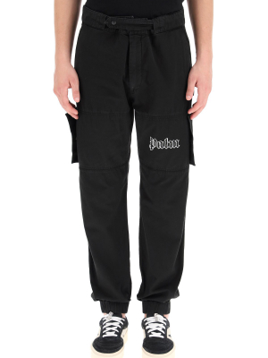 Palm Angels Logo Cargo Pants