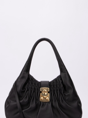 Miu Miu Matelassé Shoulder Bag