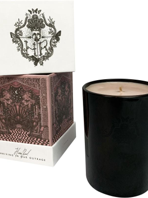 Charred Rose Candle