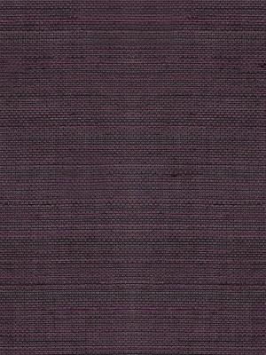 Abaca Grasscloth Wallpaper In Deep Plum From The Luxe Retreat Collection By Seabrook Wallcoverings