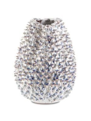 Currey & Company Milione Blue Vase