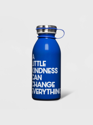 12oz Stainless Steel A Little Kindness Can Change Everything Water Bottle Blue - Cat & Jack™