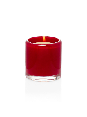 Small Red Votive Holder