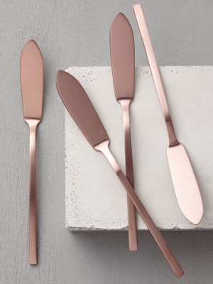 Rose Gold Cheese Spreaders