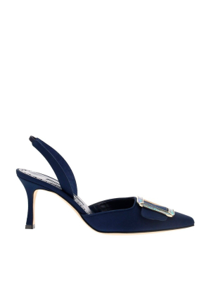 Manolo Blahnik Maysli Slingback Pumps