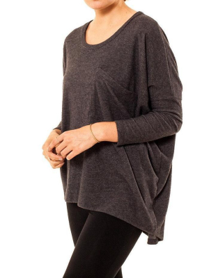 Slouch Pocket Sweater