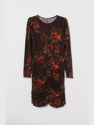 H&m+ Puff-sleeved Dress