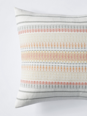 Coyuchi Lost Coast Organic Dec Pillow Cover