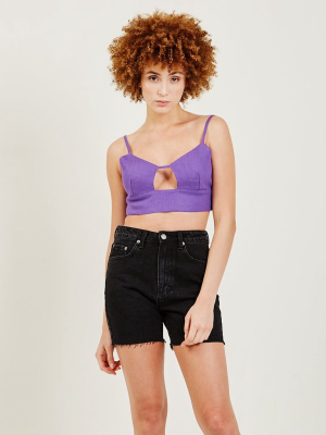 Alf Strappy Linen Top