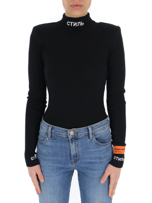 Heron Preston Knit Mock Bodysuit