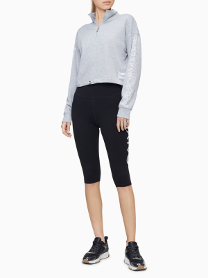 Performance Logo High Rise Over-the-knee Leggings