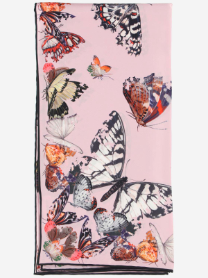 Alexander Mcqueen Butterfly Decay Scarf